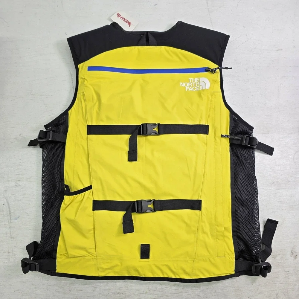 The North Face BLS 3L Vest‎ Lemon Black Unisex Women's L Men's M Layering Rare!